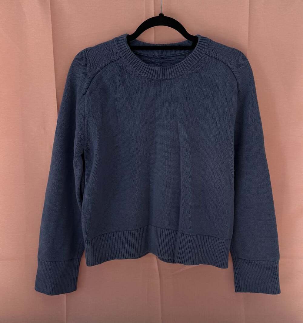 Abercrombie & Fitch Cotton Crewneck Pullover Sweater